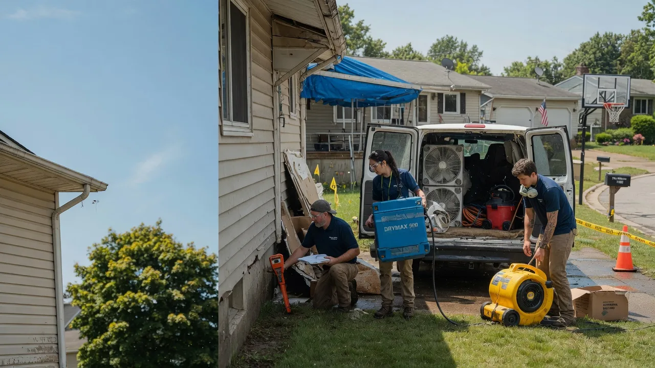 Ceiling Leak Cleanup in Watkins Glen, NY near me